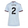 Aston Villa Matty Cash #2 Tredje Tröja Kvinnor 2026-27 Korta ärmar